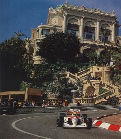 Senna en Monaco
