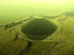 Silbury Hill desde el aire