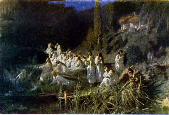 La Vila de los bosques serbios