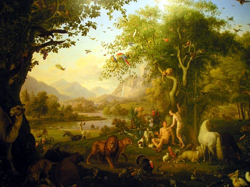 El jardín del Edén, mito y necesidad