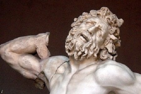 Laocoonte, sacerdote de Apolo en Troya