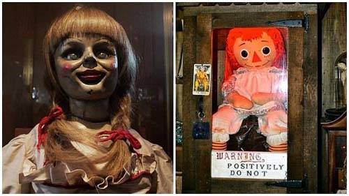 Annabelle y la muñeca real