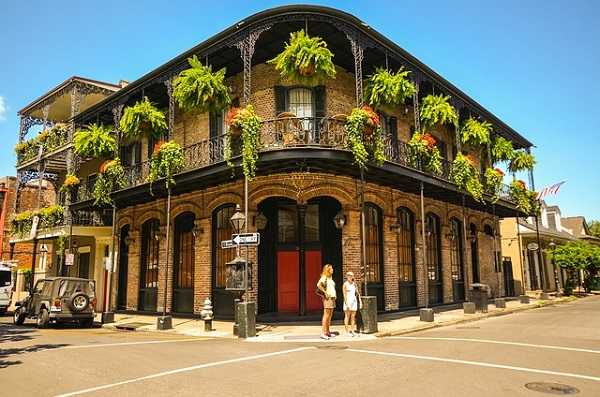 Barrio francés en Nueva Orleans