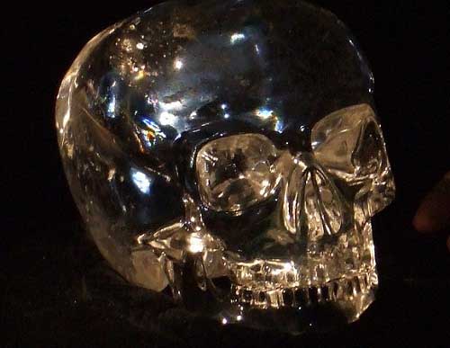 Calavera de cristal