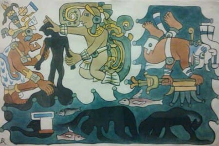 El mito de la creación según los mayas