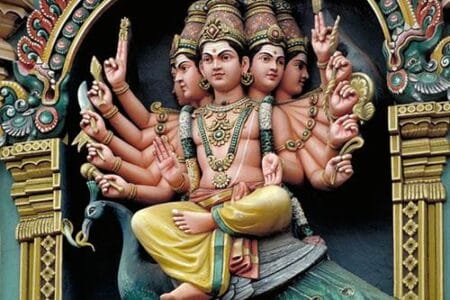 Karttikeya, dios hindú de la guerra