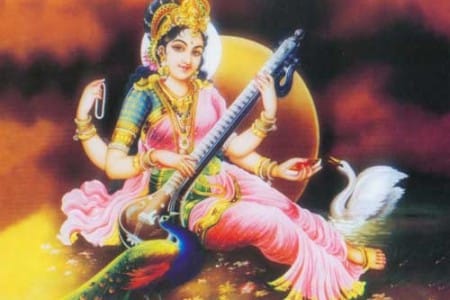 Sarasvati, la diosa hindú del conocimiento