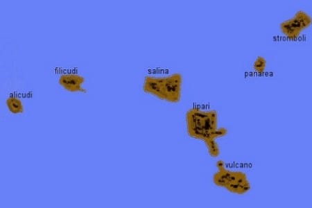 Las Islas Eolias, de origen mitológico