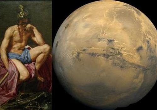 El panteón de dioses romanos