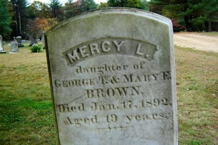 Mercy Brown, la última vampira de Nueva Inglaterra