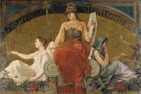 El mito de Minerva, diosa romana de la guerra