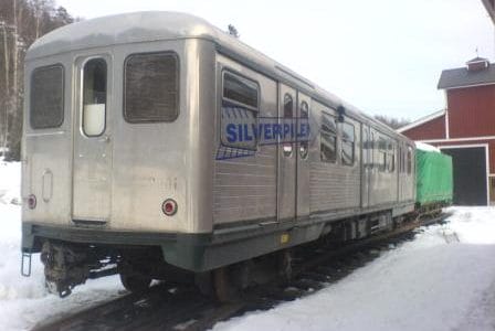 Silverpilen, un tren fantasma en Estocolmo